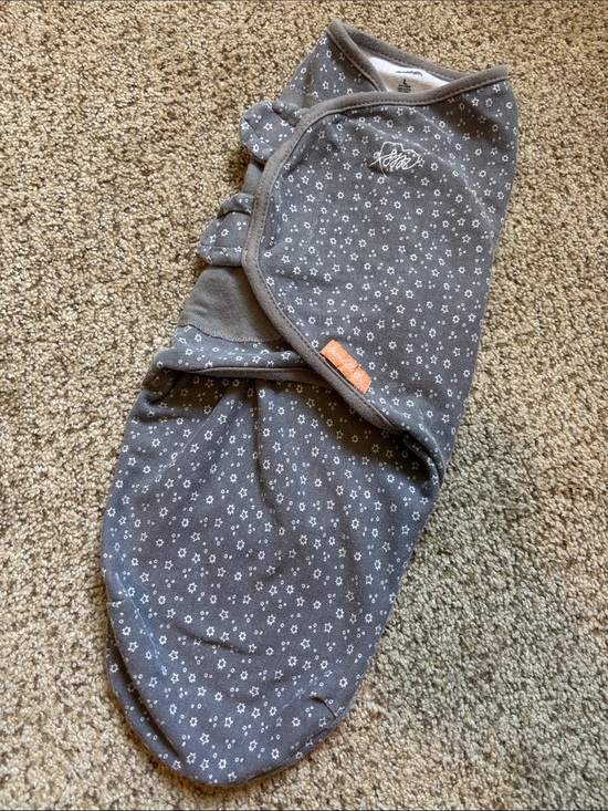SwaddleMe Other - Swaddle Me 100% Cotton Swaddle Gray Starry Print Size Large | cozy | Sleepwear